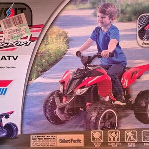Red Kids ATV Ride-On